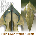 View Limited Edition Lord of the Rings UC1428 High Elven Warrior shield