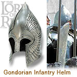View Limited Edition Lord of the Rings UC1414 Gondorian infantry helm