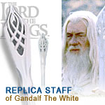 Lord of the Rings Staff of Gandalf the White