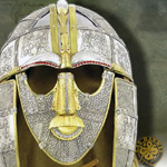 Viking Sutton Hoo Helmet AH2155 and stand