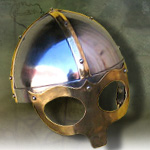Viking Mask Helmet and stand
