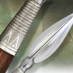 Viking Short Bladed Spear Head XH2040 by CAS Hanwei