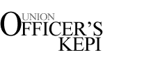 Civil War Deluxe Union Officers Kepi