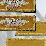 Union Officer Embroidered Shoulder Staps for Cavalry 2nd Lietenant HS-7827 and Cavalry Colonel HS-7810