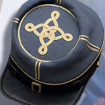 C.S.A. INFANTRY OFFICER KEPI