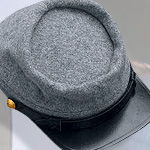 CONFEDERATE GRAY ENLISTED KEPI