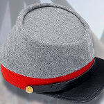 CSA ARTILLERY CIVIL WAR KEPI