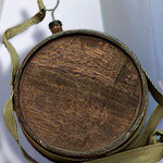 CIVIL WAR WOOD CANTEEN