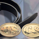US & CS BUCKLE/LEATHER BELT