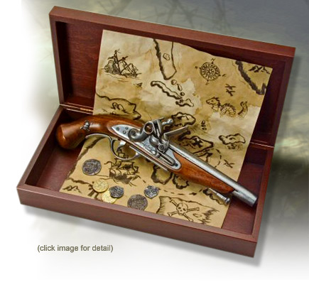 Historic Boxed Pistol Sets - Pirate Treasure