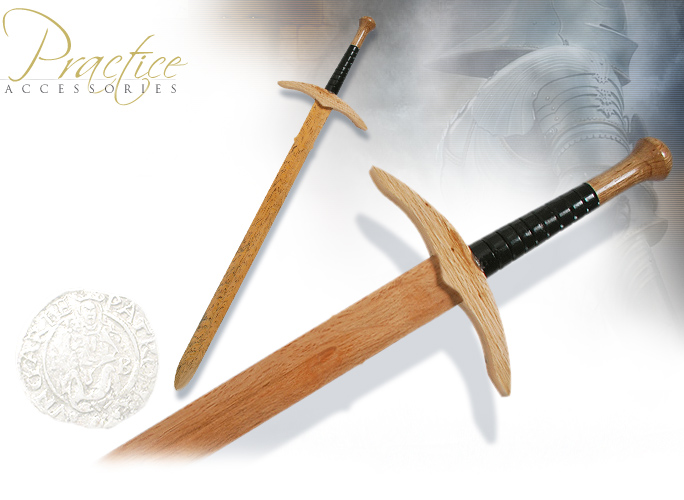NobleWares Image of Medieval Wooden Practice Sword "Gandalf" M70060 Made in China