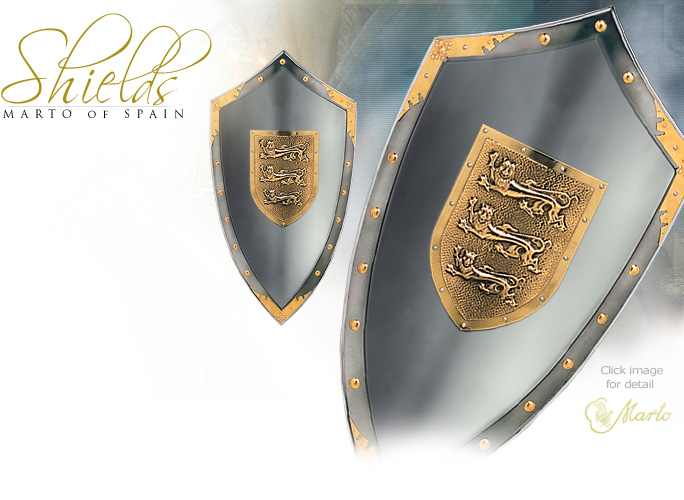 NobleWares Image of King Richard the Lionheart Shield 970.8 by Marto Martespa