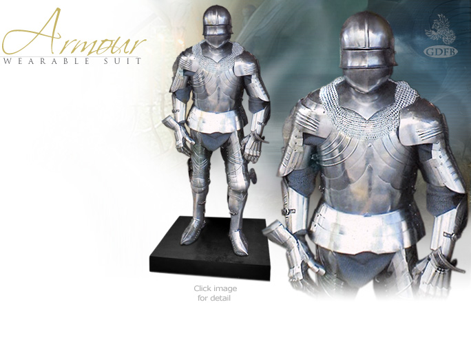 NobleWares Image of Wearable Gothic Suit of Armour AB0024 by GDFB