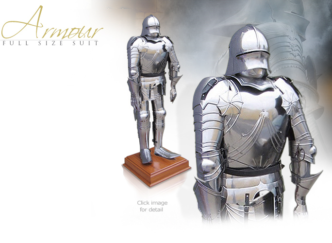 NobleWares image of Gothic Knight Wearable Suit of Armour NW80882 made in India