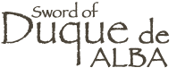 Duke of Alba sword