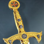 584 Sword of the Knights Templar Gold by Marto of Toledo Spain