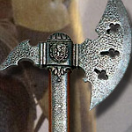 Medieval War axe XD636