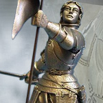 JOAN OF ARC PEWTER 