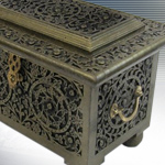 Antique Carved Wooden Box SH2320A made in India