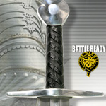 SH2001 Functional Damascus Steel Marshall Sword by CAS Hanwei