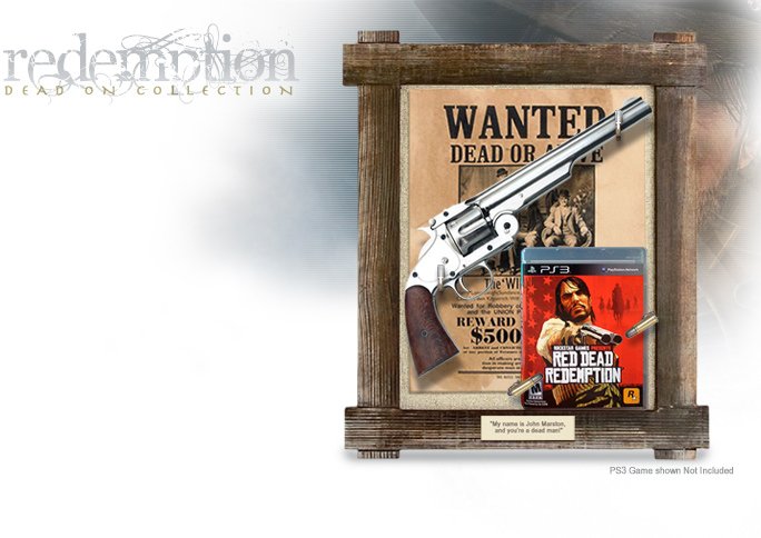 NobleWares Image of Schofield Revolver Denix 1008N - Redemption Dead On Collection Game Frame