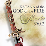 Katana of the God of Fire 370 by Marto