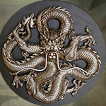 OH2334 Hanwei Dragon Plaque by CAS Hanwei