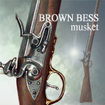 Pirates Brown Bess Musket with Bayonet