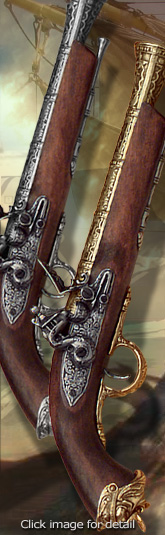 Pirates Flintlock Blunderbuss Pistol
