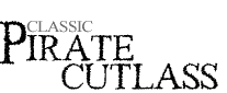 Classic Pirate Cutlass and Scabbard