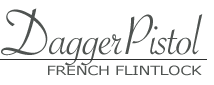 Pirates french flintlock dagger pistol