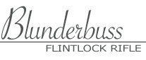 Pirate Blunderbuss Flintlock rifle with bayonet
