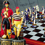 PIRATE vs BRITISH CHESS SET