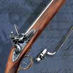 view info on the Brown 1054 Bess Musket of the American Revolution