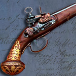 view info on the Cantalonian Flintlock of the 1189 American Revolution