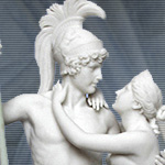 PT7115 Statue of Mars and Venus embrace
