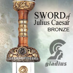 Julius Caesar Sword Bronze by Art Gladius