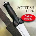 Battle ready Scottish Dirk by Valiant Armoury