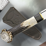 Crown Stag Sgian Dubh SHE021 by Sheffield Knives