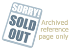 Sold out, archived page