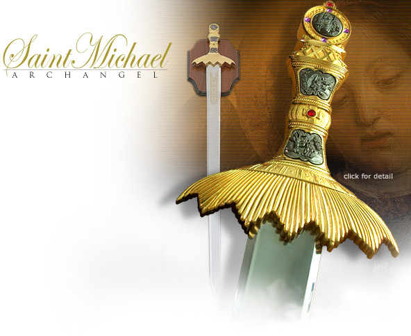 NobleWares Image of Saint Michael Archangel Sword