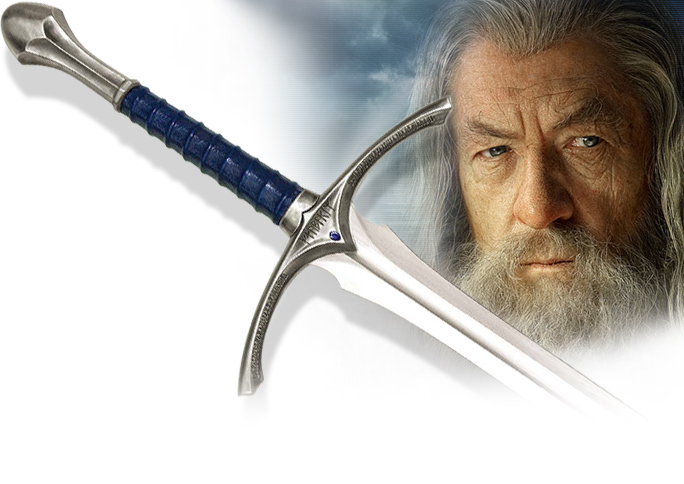 NobleWares Image of UC2942 Glamdring Sword of Gandalf prop replica from The Hobbit movie licensed product by United Cutlery