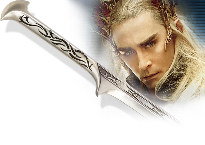 NobleWares Image of UC3042 Sword of Thranduil prop replica from The Hobbit: The Battle of the Five Armies licensed product by United Cutlery