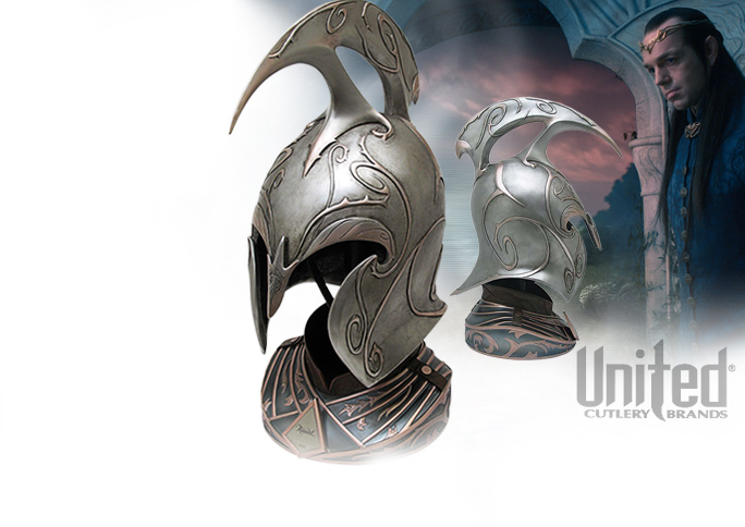 NobleWares Image of Lord of the Rings Rivendell Elf Helm UC3075 by United Cutlery