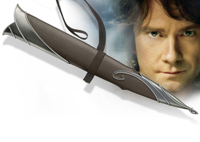 NobleWares Image of Bilbo Baggins Sting Sword Scabbard prop replica UC2893 from The Hobbit An Unexpected Adventure by United Cutlery