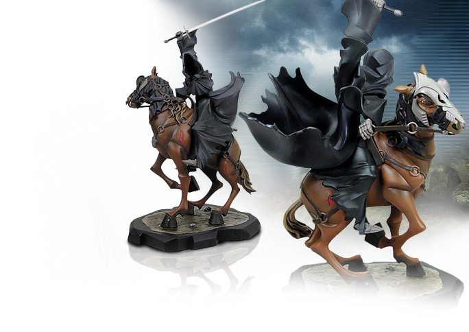 NobleWares image of Lord of the Rings 10095 Animated Ringwraith on Horse Maquette by Gentle Giant
