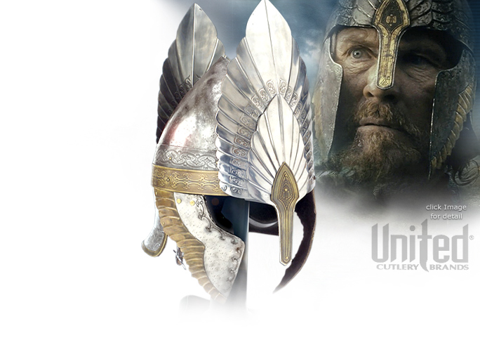 NobleWares Image of Lord of the Rings Return of the King Helmet of King Elendil UC1383 by United Cutlery