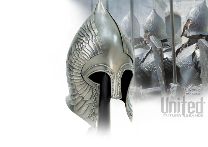 NobleWares Image of UC1414 Lord of the Rings Gondorian Infantry Helm Limited Edition by United Cutlery