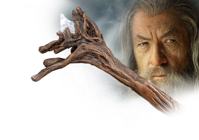 Bâton De Gandalf Illuminé - Moria - United Cutlery - LOTR - Neuf