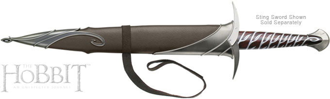 Bilbo Baggins Sting Sword Scabbard prop replica UC2893 from The Hobbit An Unexpected Adventure by United Cutlery 